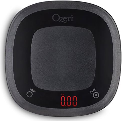 Ozeri Touch Waterproof Digital Kitchen Scale, Washable and Submersible