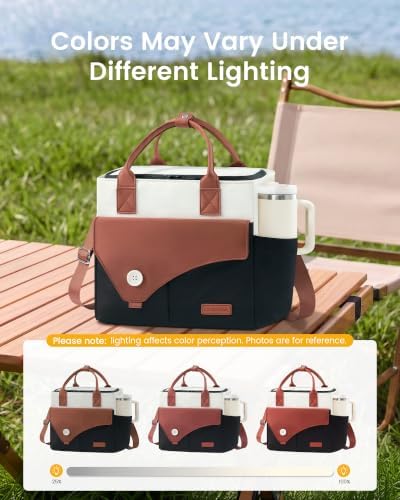LOVEVOOK Lunch Box for Women,Large Insulated Leakproof Lunch Bag for Work