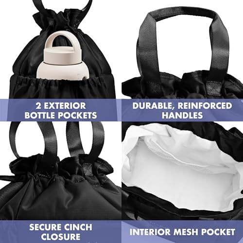 Fit & Fresh Cromwell Cinch Insulated Lunch Bag for Women w/Containers