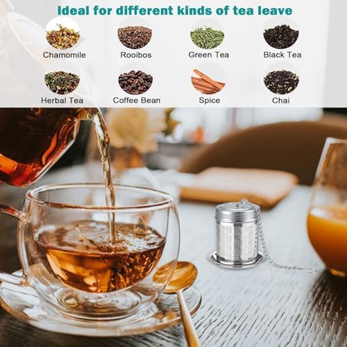 Tea Infuser for Loose Tea, Small 304 Stainless Steel Tea Strainer