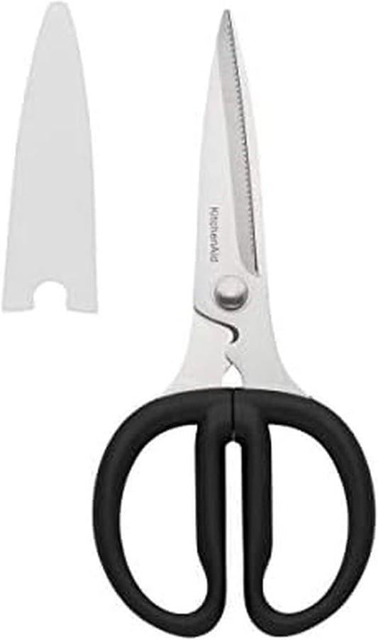 KitchenAid KQ351OHOBA Universal Stainless Steel Shears, Utility, Black