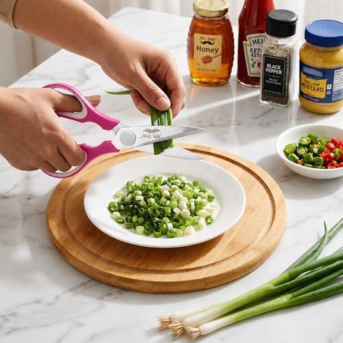 Mr. Pen- All Purpose Kitchen Shears with Protective Sheath, 2pcs, 8 Inch
