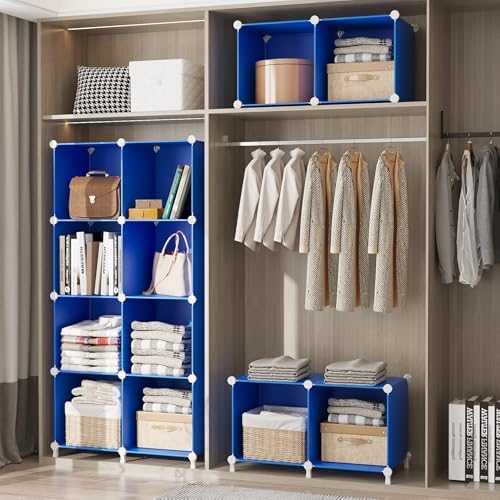 AWTATOS Cube Storage Organizer Closet Organizers 12 Cube Storage Shelves