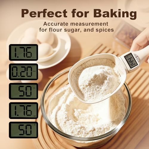Digital Measuring Spoon, 800g/0.1g Precision Handheld Scale Scoop