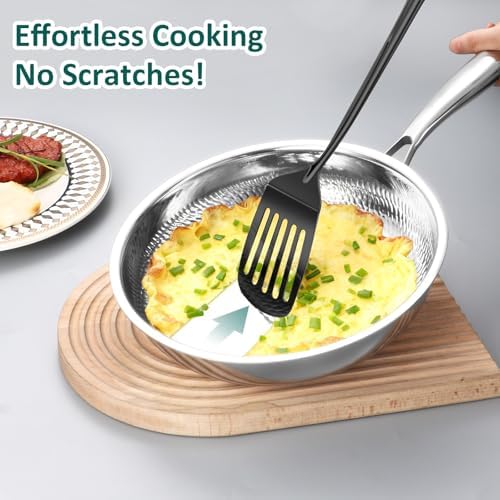 Stainless Steel Kitchen Utensils Set,11pcs Cooking Utensils Set with Holder