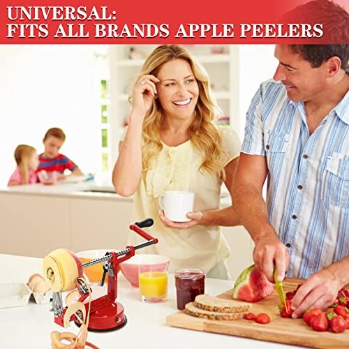 Jutom 12 Pcs Apple Peeler Corer Replacement Blades Bulk for Home Restaurant