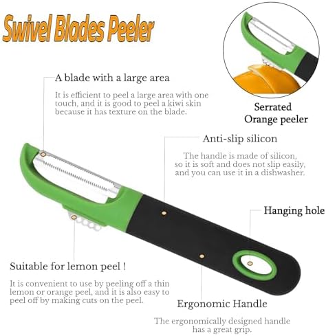 Vegetable Peeler Anti-slip handle Stainless Steel for Potato Apple