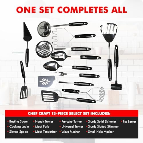 Chef Craft Select Meat Cooking Fork, 13 inch, Stainless Steel