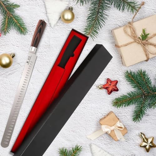imarku Brisket Knife 12 Inch, Japanese High Carbon Stainless Steel