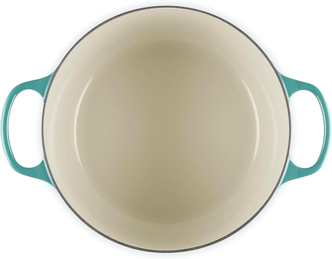 Le Creuset Enameled Cast Iron Signature Deep Round Oven, 6.5 qt., Riviera