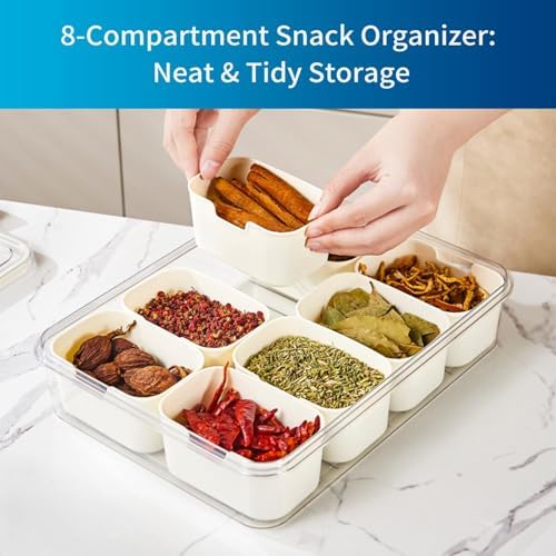Pure Future 2 Pack Snackle Box Snack Containers with Handle