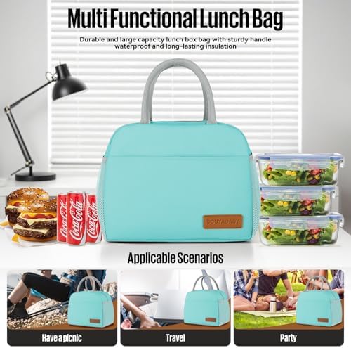 douyadady Lunch Bag&Box Women/Men Insulated&Reusable