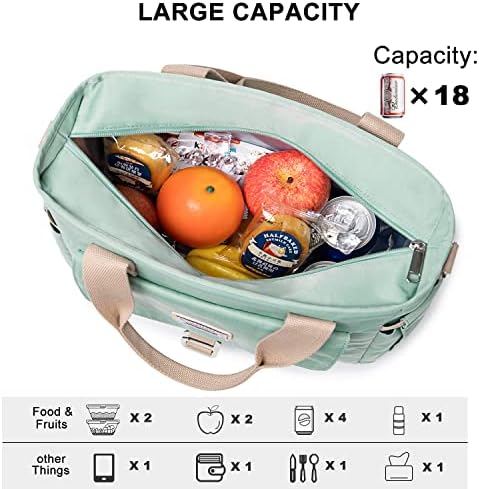 Weitars Insulated Lunch Bag for Women Men,Leak Proof Lunch Box for Work
