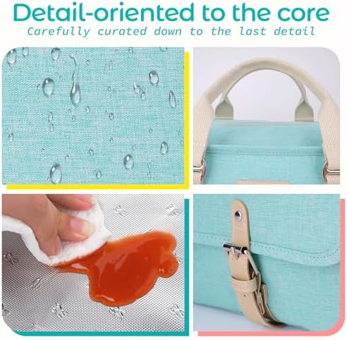 Classy Insulated Lunch Bags for Women, Large Lunch Box for Work & Picnic