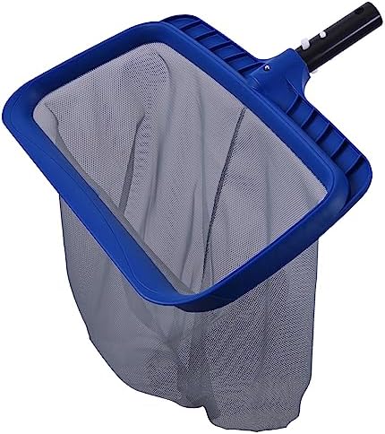 POOLAZA Pool Skimmer Net, Deep Net with Reinforced Frame & Easy Scoop Edge