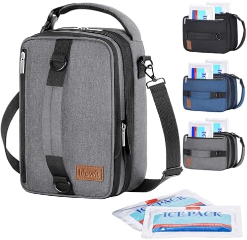 Lifewit Expandable Lunch Box for Men, Insulated Lunch Bag