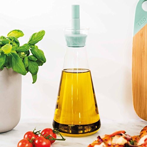 Berghoff Glass Oil Dispenser, Drip Stop Bottle with Infusion Chamber