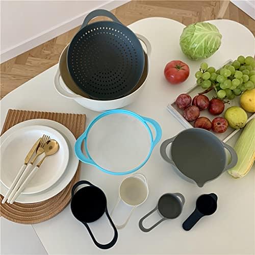 Plastic Nesting Bowls Set, 8 Pieces
