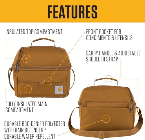 Carhartt Insulated 12 Can Cooler Greenstone (Pack of 12)