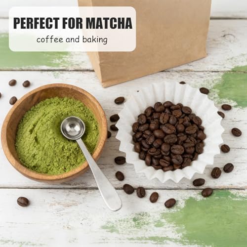2pcs Stainless Steel 3 Gram Matcha Spoons