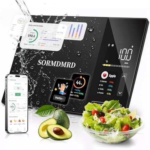 Smart Food Scale with Nutrition Calculator, App and Barcode Scanner