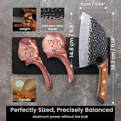 Matsato Knife Set 3-Piece Kitchen Knives, Cooking Chef Knife Set