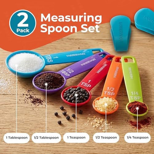 Farberware – Professional – Measuring Spoons – Set of 5 (2-Pack)