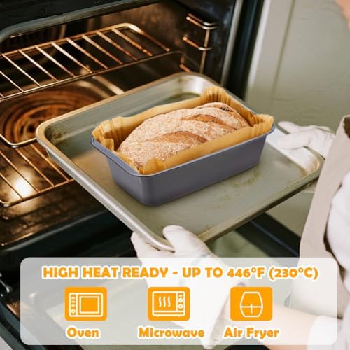 YQL Loaf Pan Liners, Nonstick Paper Liners for 9x5 Baking Pan