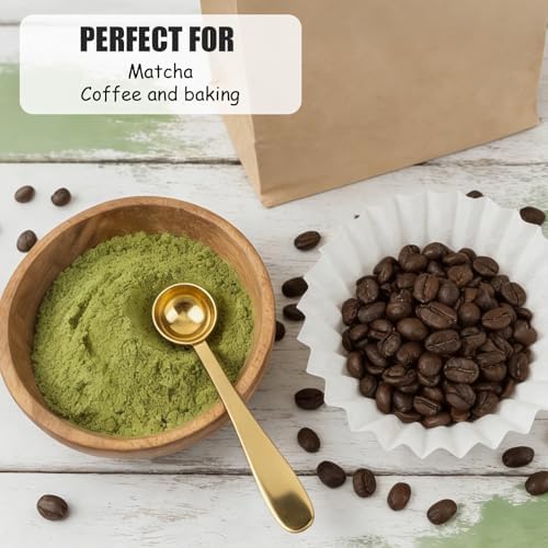 2pcs Stainless Steel 1 Gram Matcha Spoons