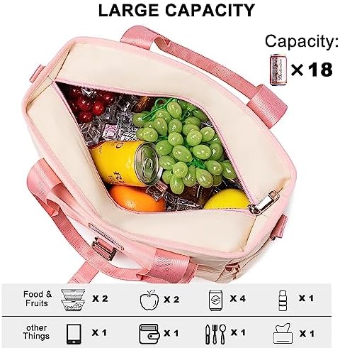 Weitars Insulated Lunch Bag for Women Men,Leak Proof Lunch Box for Work