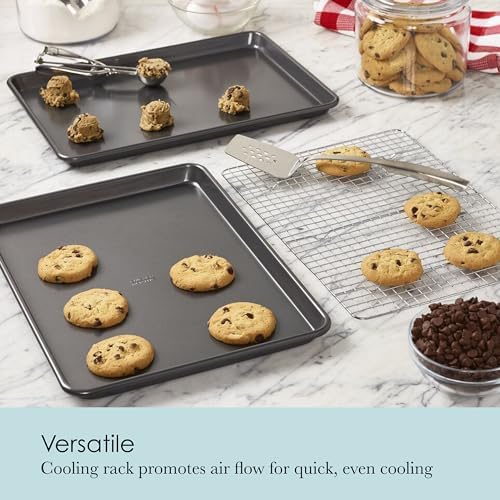 Chicago Metallic Jelly Roll Pan Set with Cooling Rack