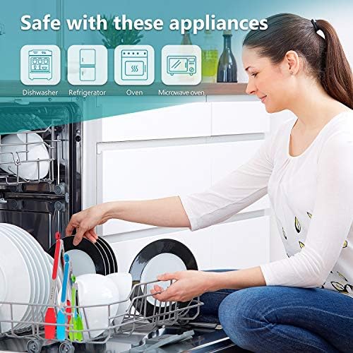 7/9/12 Inch Kitchen Tongs Set of 3, Cooking Tongs with Silicone Tips