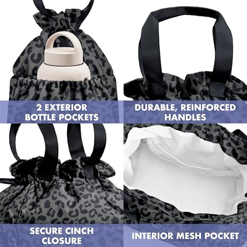 Fit & Fresh Cromwell Cinch Insulated Lunch Bag for Women w/Containers