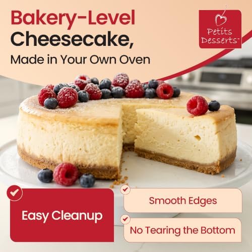 Cheesecake Pan and Springform Cake Pan Set - 4, 7, 9 and 11 in, NONSTICK