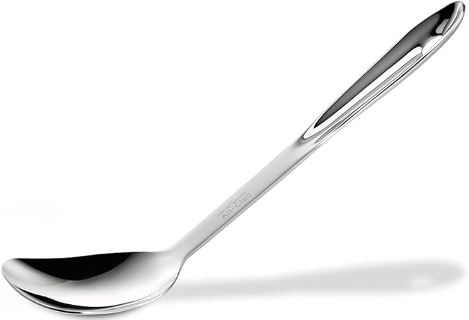 All-Clad Specialty Stainless Steel Kitchen Gadgets Spoon Kitchen Tools, Kitchen Hacks Silver