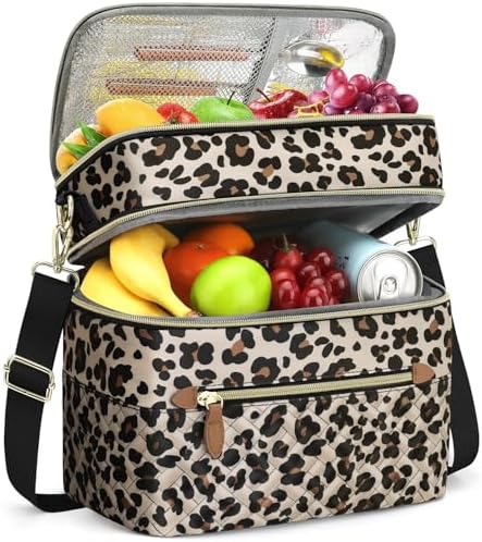 Capolo Lunch Bag for Women Men Insulated Lunch Tote Leakproof Lunchbox Bags