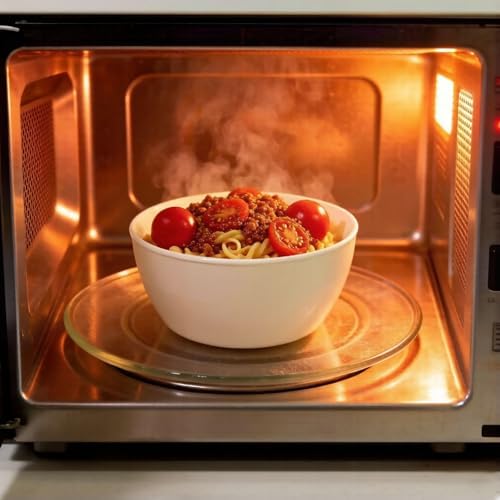 4-Piece Classic Plastic Prep Bowls with Lids, Nesting Plastic Small Mixing Bowl Set for Mixing, Baking, Prepping, Cooking and Serving Food, Microwave and Dishwasher Safe (White)