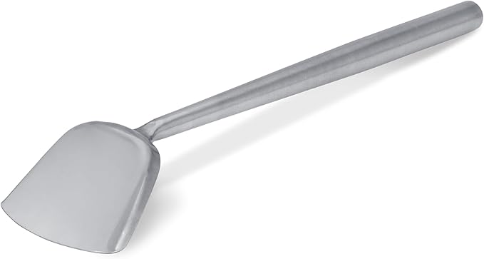 Craft Wok Small s/s Wok Spatula Stainless Steel Wok Chuan Turner Traditional Asian Cooking Utensil / 732W92-1