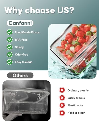 60 PCS Food Storage Containers with Lids Airtight, (30 Lids & 30 Containers) Leak proof Containers Set for Kitchen, Meal Prep, BPA-Free, PVC-Free Plastic, Microwave/Dishwasher Safe, Extra Labels & Pen