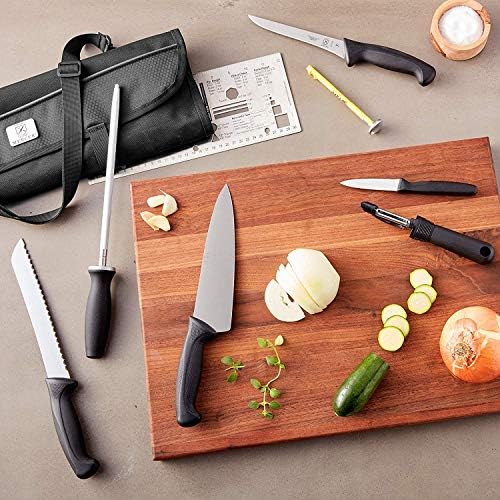 Mercer Culinary Partners in Education 13-Piece Millennia Culinary School Kit,Black