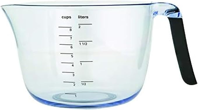 KitchenAid Universal Plastic Batter Bowl, 8-Cup, Onyx Black