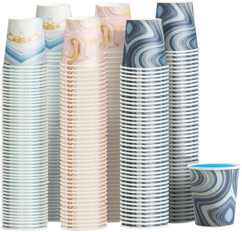 BYSNOW 1200 Pack 3 oz Paper Cups, Small Disposable Bathroom Cups