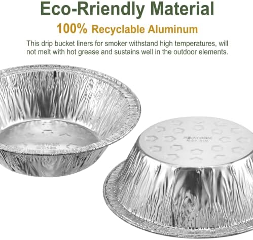 5 Inch Mini Aluminum Foil Pie Pans, 100 Pack