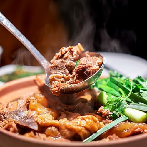 Soup Ladle with Rest Hook, Stainless‑Steel 10.04‑Inch Mirror‑Polished Serving Spoon for Soup Stew Sauce,Dishwasher‑Safe Kitchen Utensil