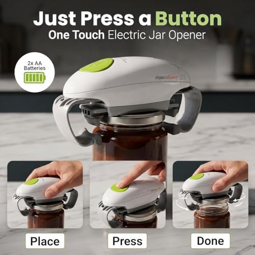 Robotwist Automatic Jar Opener Deluxe Model with Improved Torque