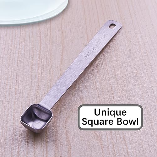 2PCS 1/4tsp(1.25ml) Tiny Measuring Spoon, Small Teaspoon for Tiny Amounts
