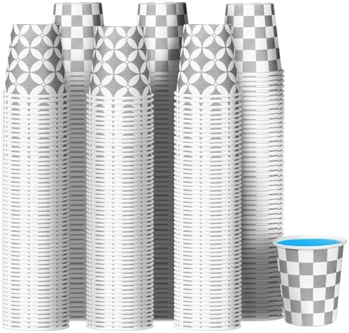 BYSNOW 1200 Pack 3 oz Paper Cups, Small Disposable Bathroom Cups
