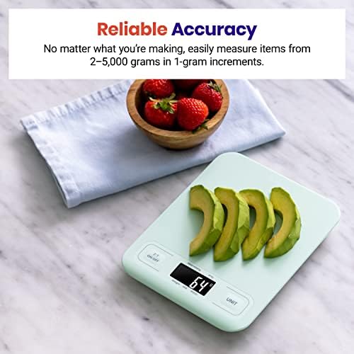 Etekcity Food Kitchen Scale, Digital Grams and Ounces, Medium