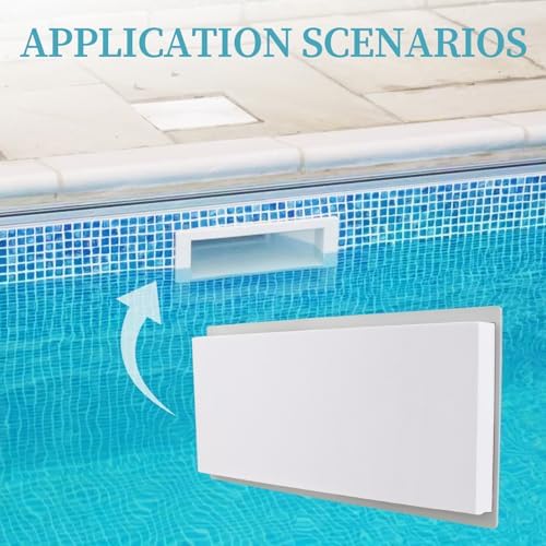 Pool Skimmer Cover Plug forHayward Mouth Skimmer SP1091WM Winterwith Handle