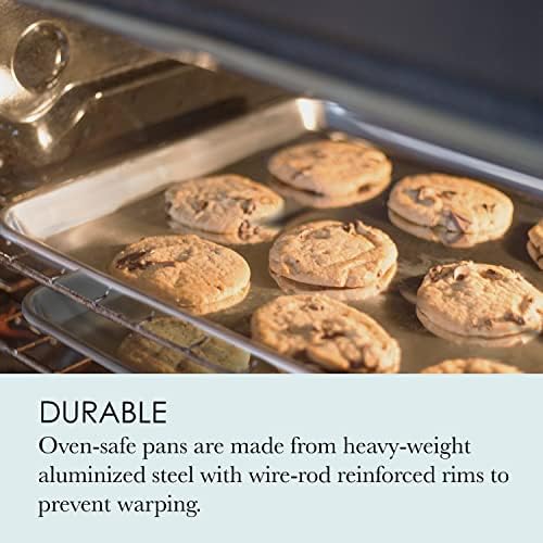 Chicago Metallic Jelly Roll Pan Set of 2-1 Inch